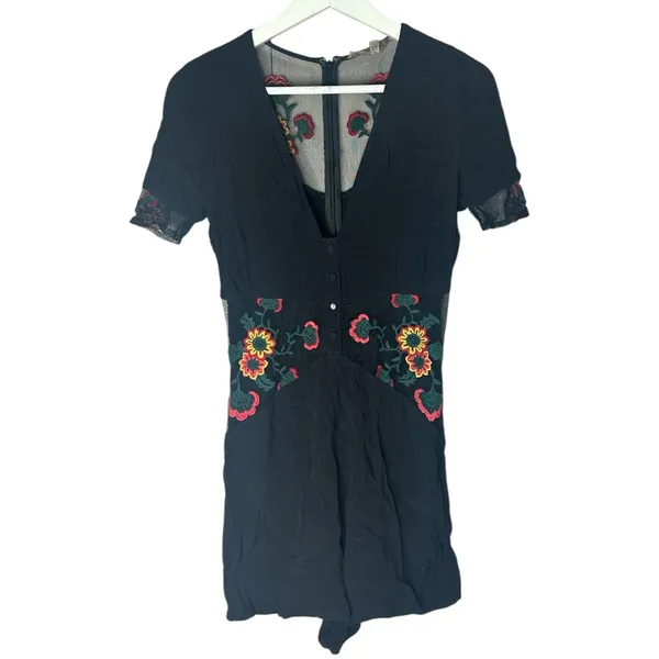 For Love & Lemons Eleanora Romper Size XS - Image 4