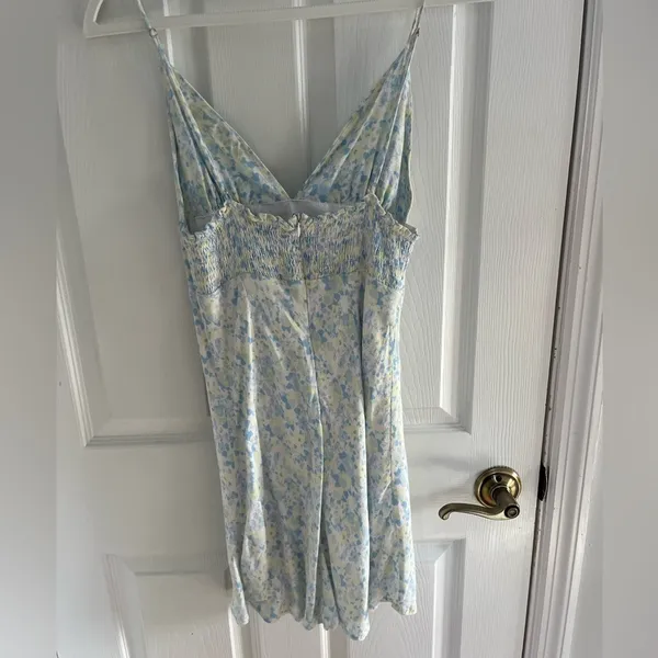 Floral dress White Size M - Image 2