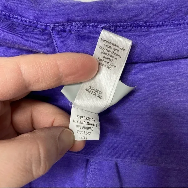 Athleta mix & mingle mini skirt iris purple‎ size small - Image 7