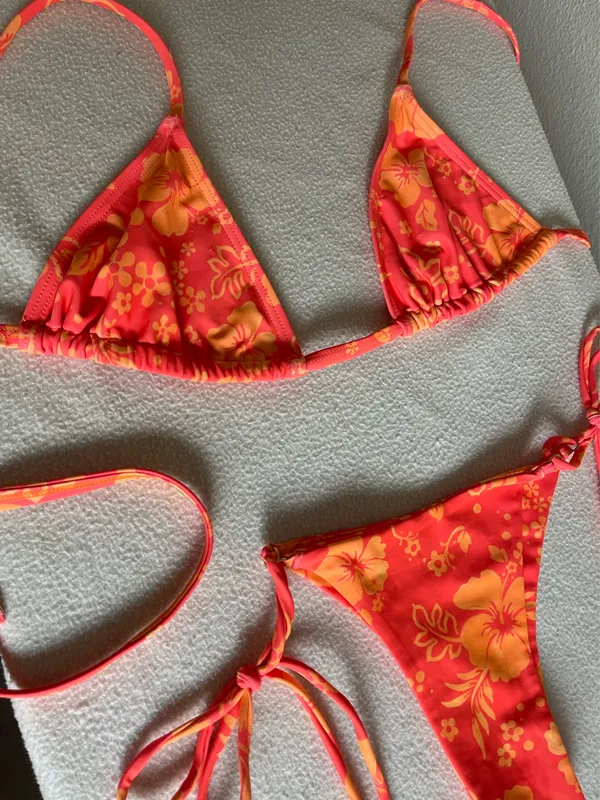 Kulani Kinis Bikini Set Hawaiian Floral - Image 2