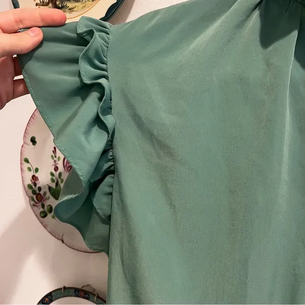 KOCH Pixie Blouse Top Green - Image 4