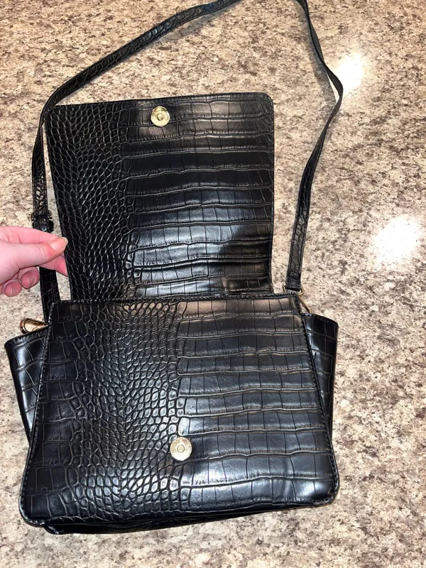 Faux Leather Crossbody - Image 2