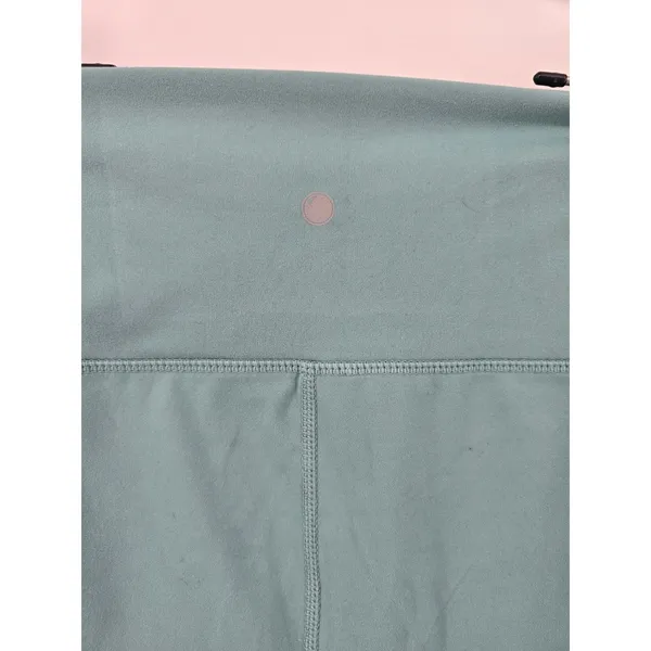 Yogalicious Lux Leggings Womens XL Sage Green High Waist 7/8 Ankle Activewear - Image 3