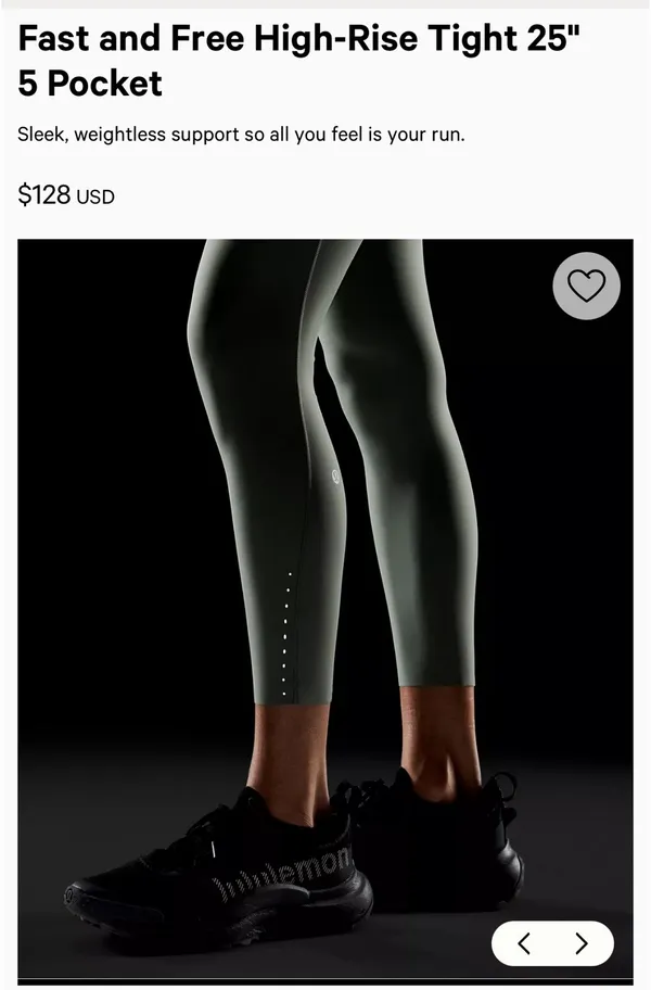 Fast And Free 25" Lululemon sage green - Image 8