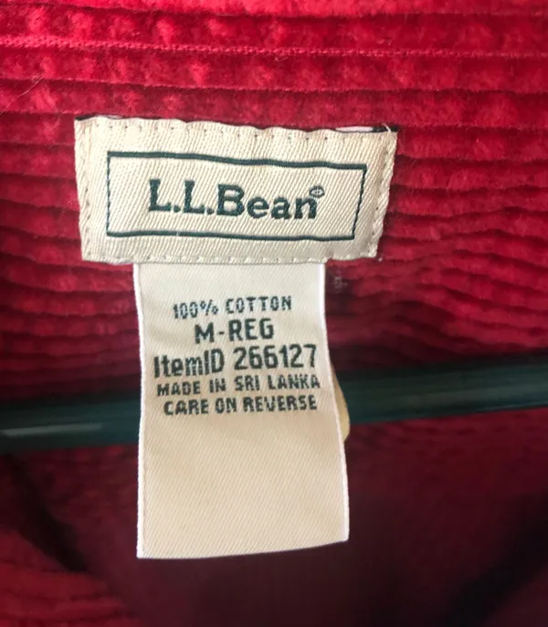 LL Bean Corduroy Jacket - Image 4