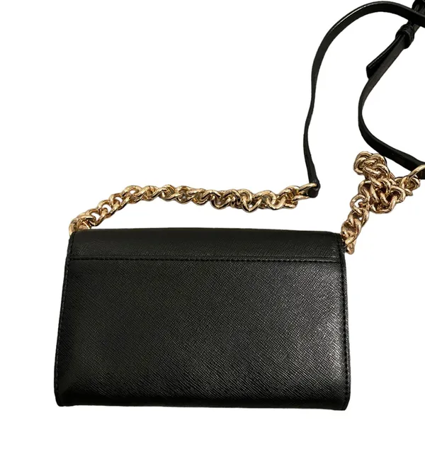 Michael Kors Small Black Crossbody Purse - Image 3