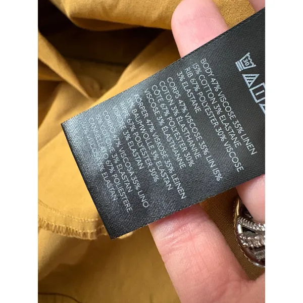 MAEVE New Anthropologie Structured Zip-Front Mini Dress Size XL - Image 8
