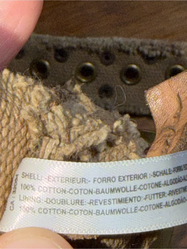 Free People Roads Untraveled Canvas Frayed Embellished‎ Studded Grommet Belt - Image 5