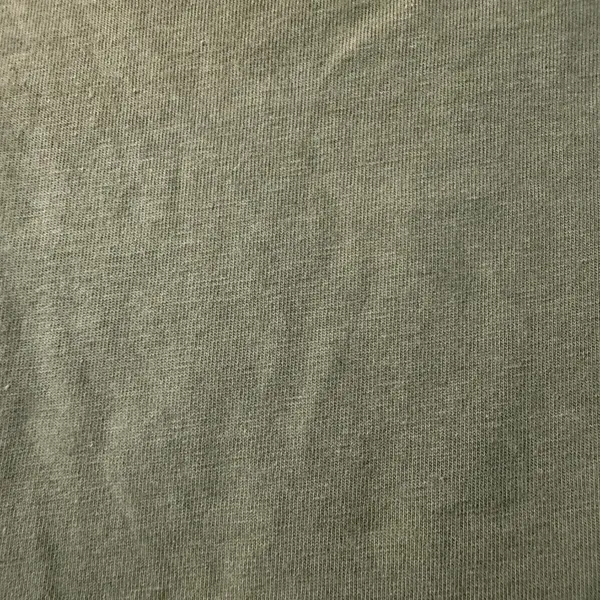 ZARA Shoulder Pad T Shirt Top Olive Green Size Small - Image 6