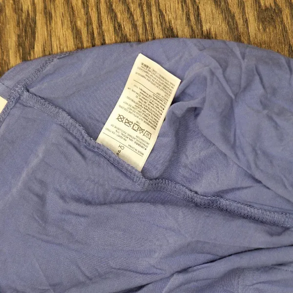 Gap Body Womens Notched-Collar Short Pajama Shirt G1294XCVMA Navy Blue S - Image 5