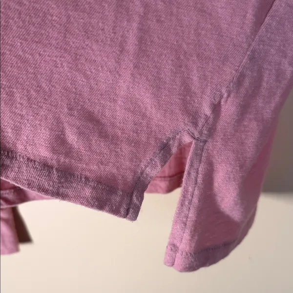 Abercrombie & Fitch Pink Crewneck T-Shirt - Image 5