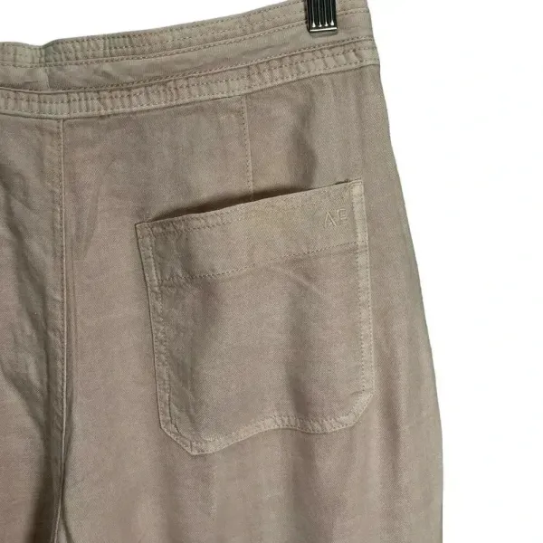 American Eagle Wide‎ Leg Pink Pants Size 28 - Image 5