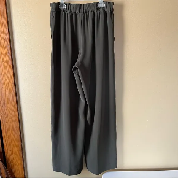 lululemon athletica Dark Olive Wide-Leg Chinos - Image 8