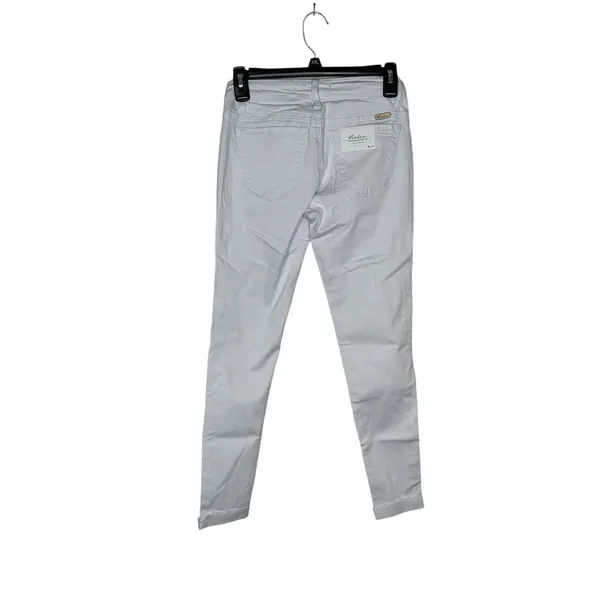 Kancan Women's Jeans June Low Rise Ankle‎ Skinny Denim KC6050WT White 1/24 NWT - Image 8