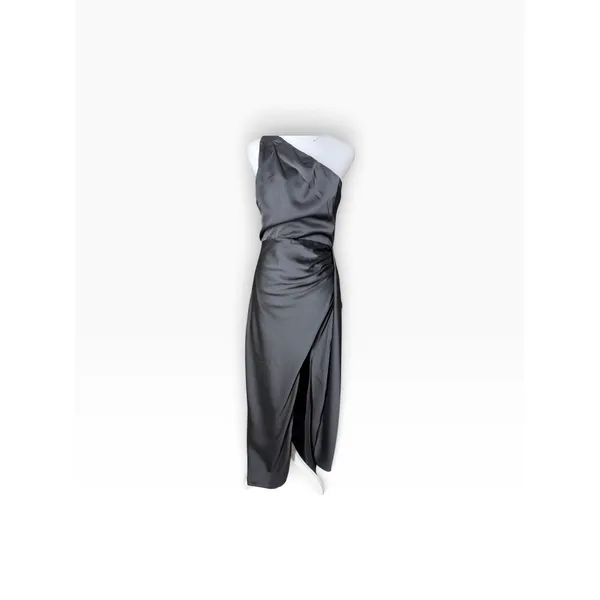 Lulus Black Sleeveless Spaghetti Strap Midi Dress Size M - Image 2