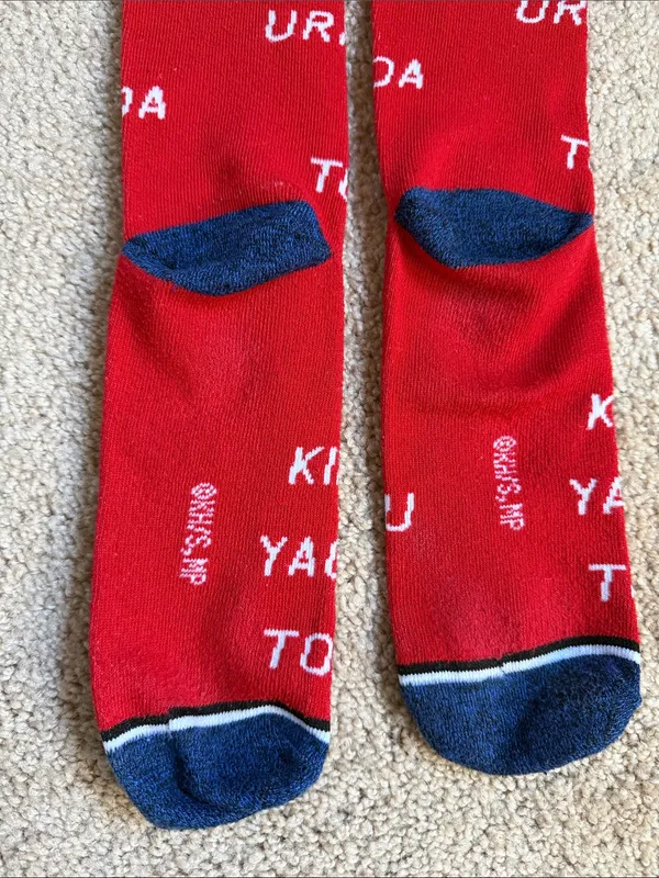 My Hero Academia Red Class 1-A Character Crew Socks. Unisex - Image 4