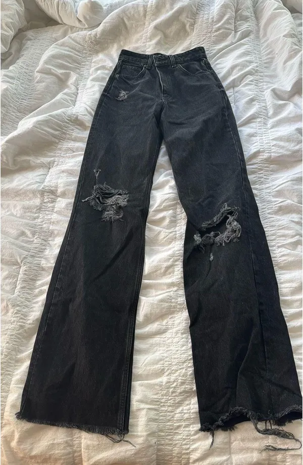 ZARA High-Rise Wide-Leg Jeans - Image 2