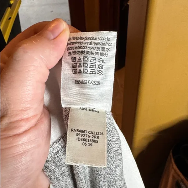NWOT PINK Victoria’s Secret Heather Gray Lounge Leggings Waist Logo Size Large - Image 10