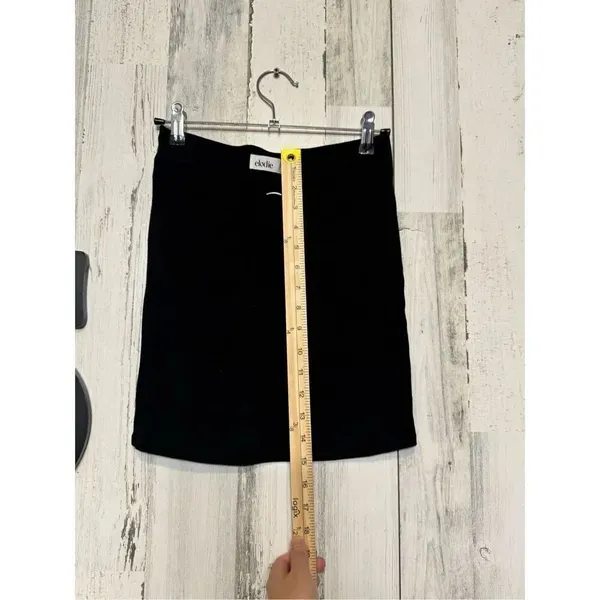 Elodie black mini skirt size small - Image 5