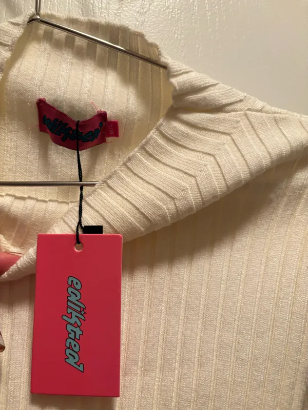 Edikted cropped sweater top - Image 3