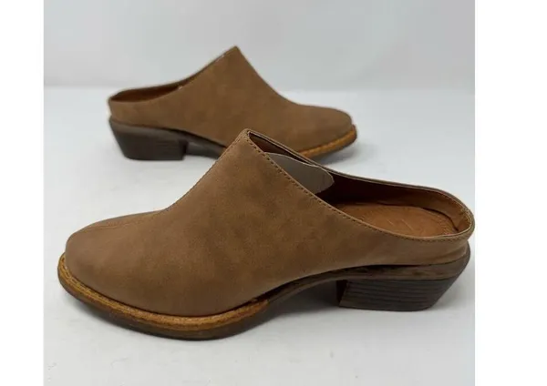 American Rag Women's Segovia Mule Clogs Saddle Brown Leather Women’s 8 New - Image 2