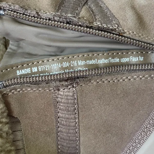 Baretraps Bandie Boots Size 8 Taupe Waterproof Winter‎ Snow Leather - Image 7