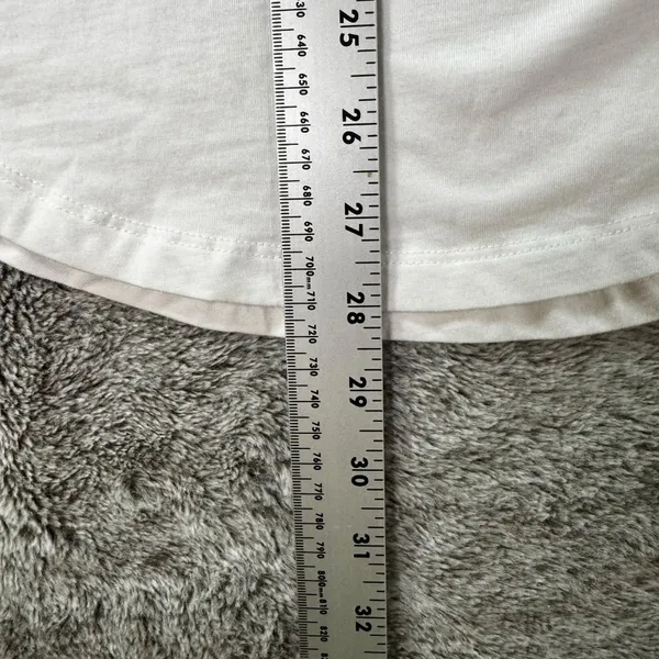 Abercrombie & Fitch Soft AF Tee Sz XS White - Image 7