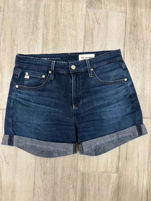 AG Adriano Goldschmied Hailey Rollup‎ Ex-Boyfriend Denim shorts size 27R - Image 4