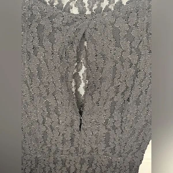 Free People Teen Witch Black Lace Dress - Image 3