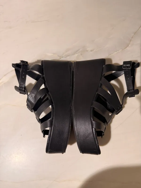 Platform Sandals Euro Summer 90s Grunge Renaissance Festival Cottage Indie Boho - Image 5