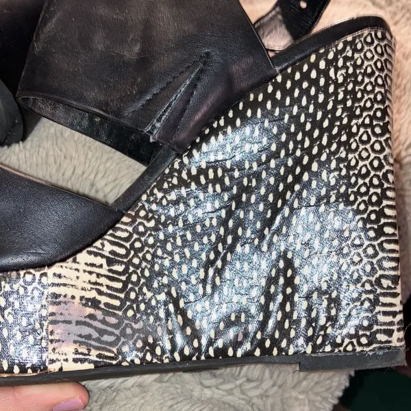 🎉4 for $20 Mossimo Wedges, size 8 🧜‍♀️ Black - Image 8