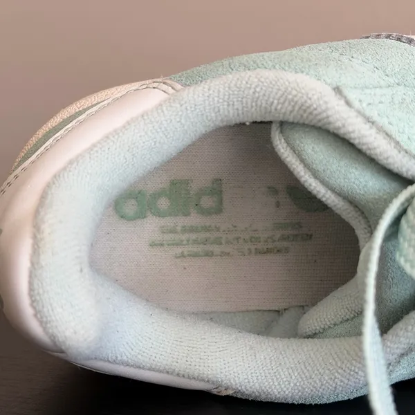 Adidas Womens 8 Campus 00s Shoes Ash Green White JQ5752 Casual Sneakers - Image 13