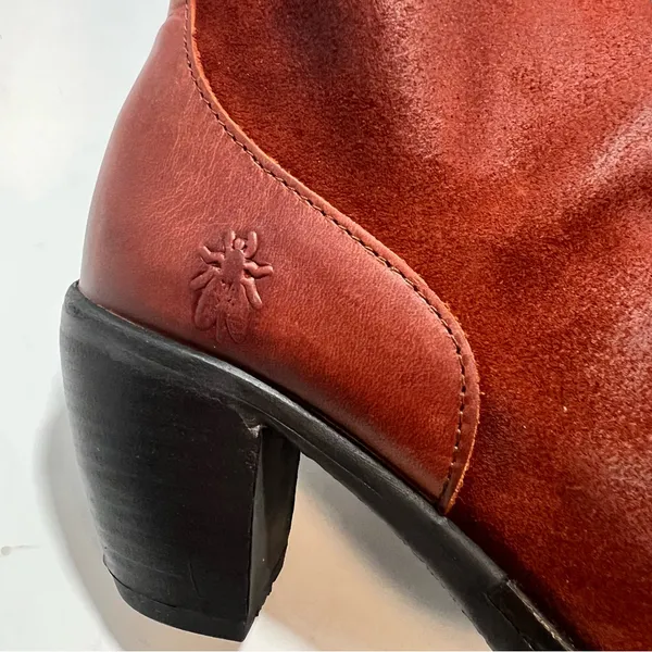 Fly London Hota125Fly Brick Suede Leather Ankle Boots EU 36 Womens 5.5-6 NWT - Image 9