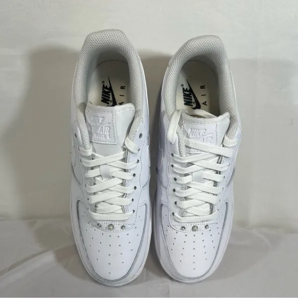 Nike NEW Women's Air Force 1 ‘07 SE Pearl White Shoe Size 8.5 #B1454 - Image 7