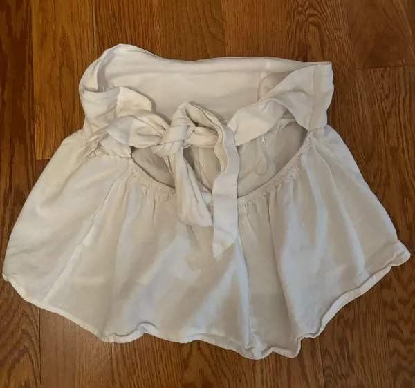 LA Hearts Tie Peplum Top - Image 2