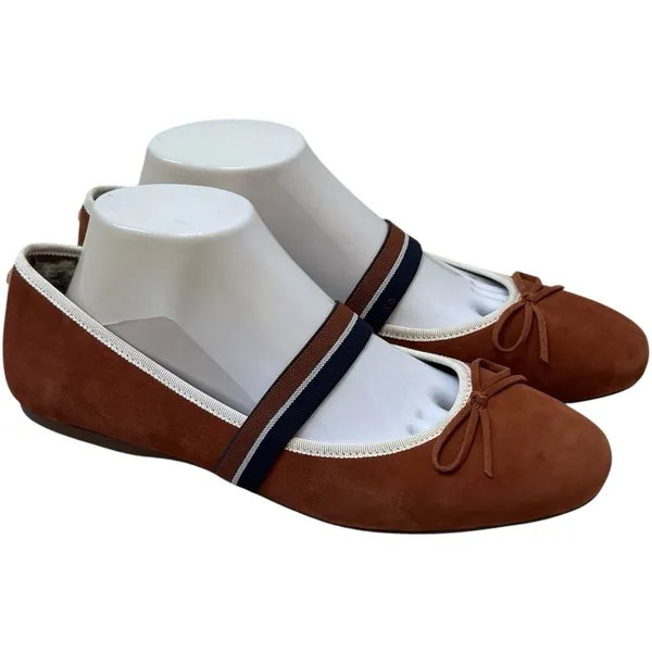 Birdies Hummingbird Flats Brown Mary Jane‎ Strap Ballet Flats Preppy Comfort 9.5 - Image 6