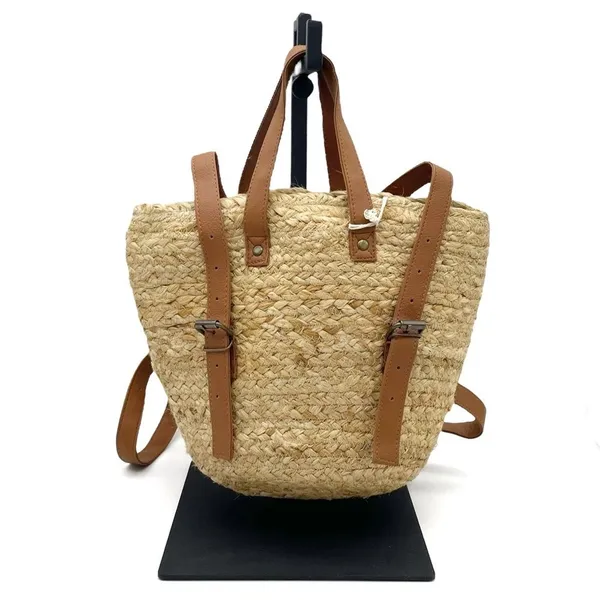 NWT XIX Palms Beachly The Shore Break Jute Insulated Picnic Cooler Backpack NEW - Image 3