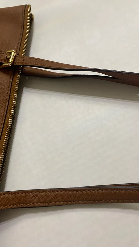 Michael Kors tan large leather tote bag - Image 15