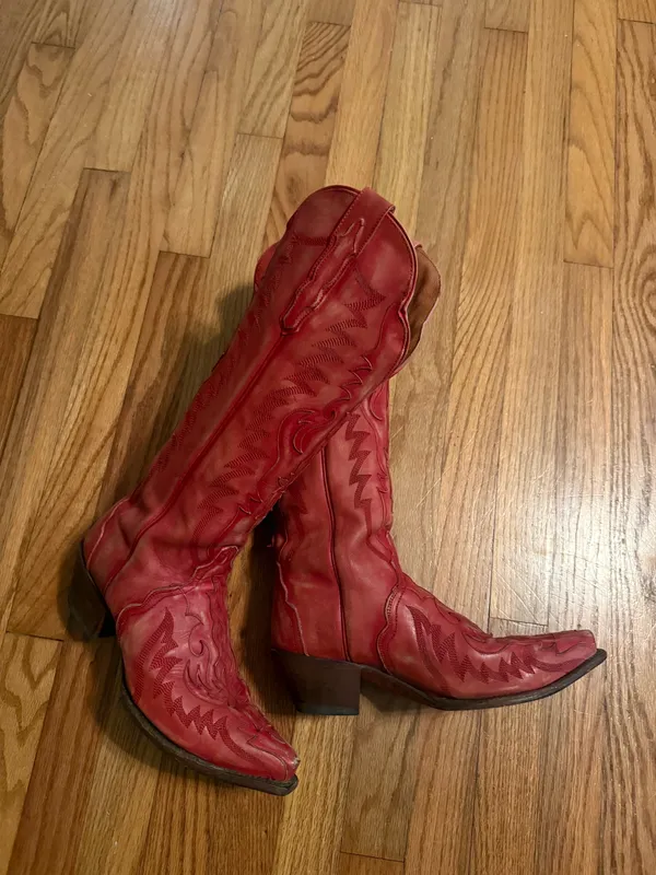 Dan Post Hallie Boot Red - Image 3