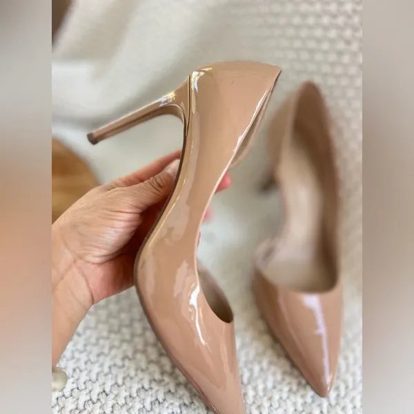 Essex Lane nude Dressy Pumps Heels size 7.5 - Image 2
