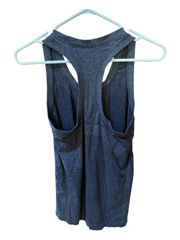 lululemon Swiftly Tech Racerback Tank Top Heathered Soot Light - Image 3