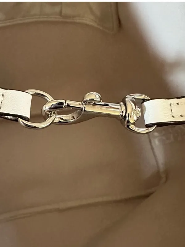 Coach Park Cream C Monogram Signature Canvas City Shopper Tote Bag - Image 6
