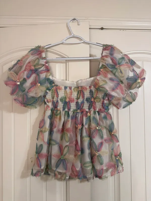 &merci floral top - Image 4