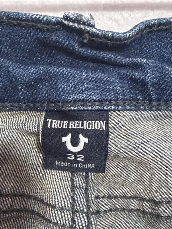 True Religion Becca MidRise Midnight Blue Bootcut Jeans - Image 4