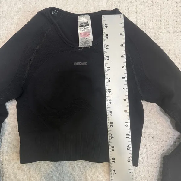 Gymshark XS flex sports cutout active athletic crop top TLS2 3478 - Image 4