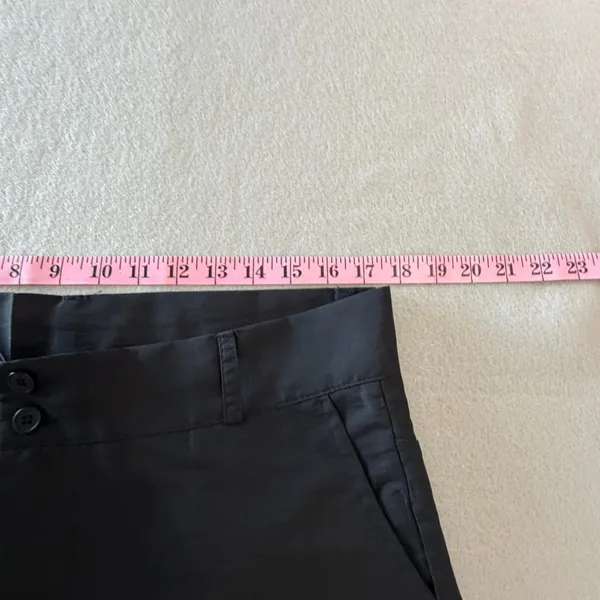 Women's Black Hiking Style Pants with Fixed Waist and Pockets Size Large #260705 - Image 5