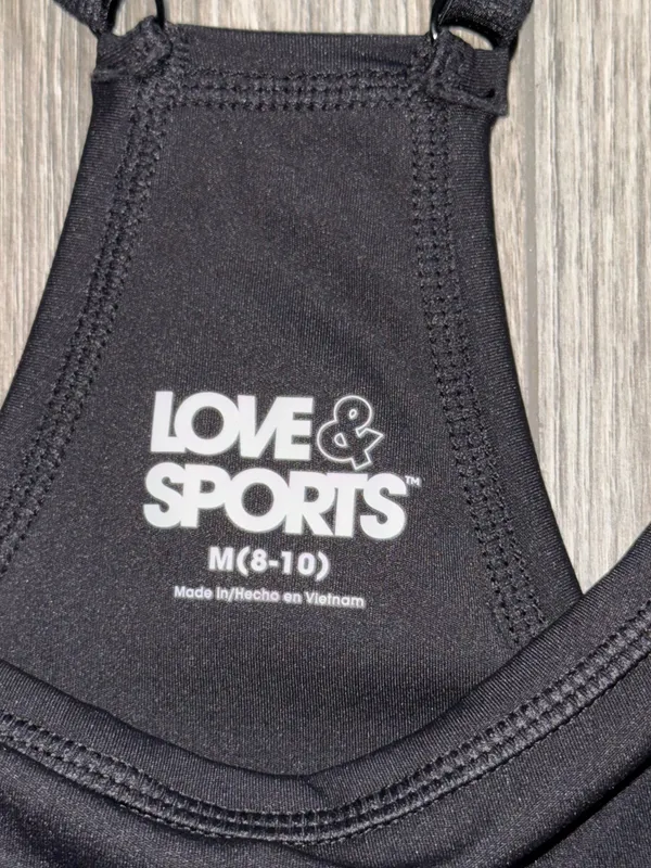 Love & Sports Sleeveless Tennis Dress Pleated Mini Size Medium - Image 8