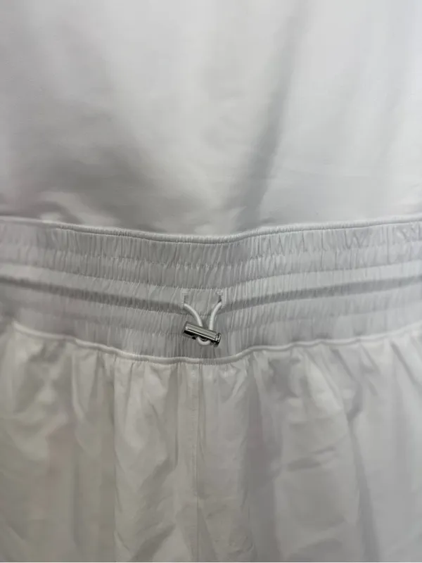 White Women's Tank Romper Shorts - Image 3