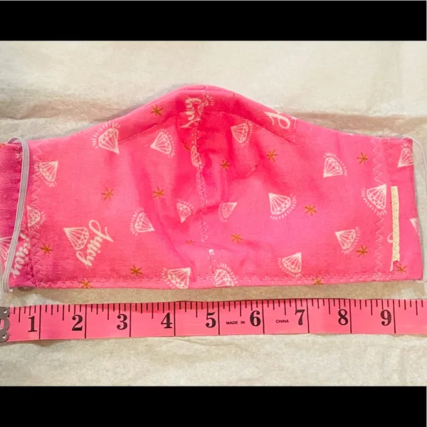 😷Handmade LIMITED Juicy Couture Face Mask - Image 3