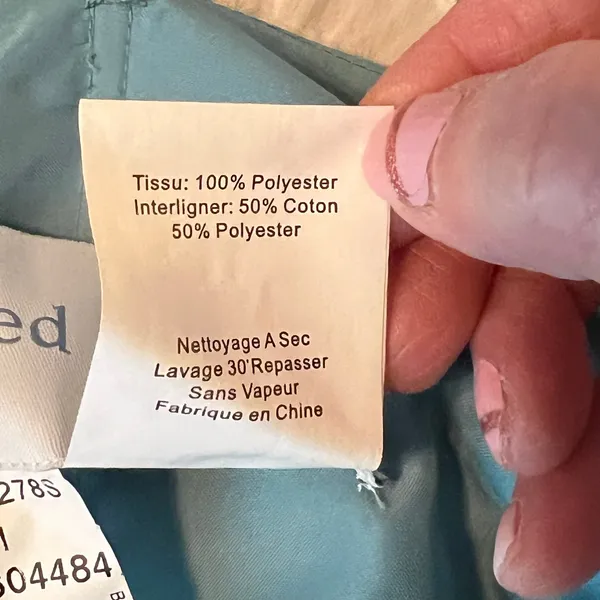 Alfred Angelo Seafoam Green Chiffon Prom Bridesmaid Dress Size 6 - Image 7